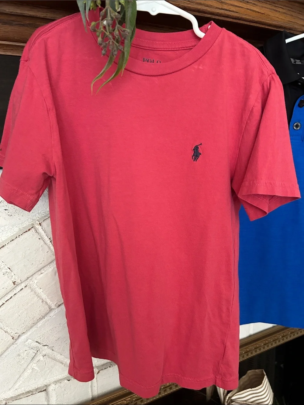 Under Armour Boys Royal Blue and Black, Gray Polo & Red Polo t-shirt